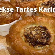 Griekse tartes karidion