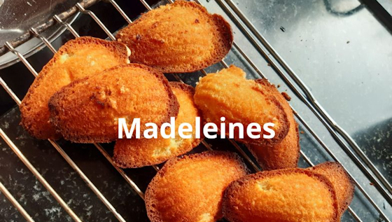 recept Madeleines